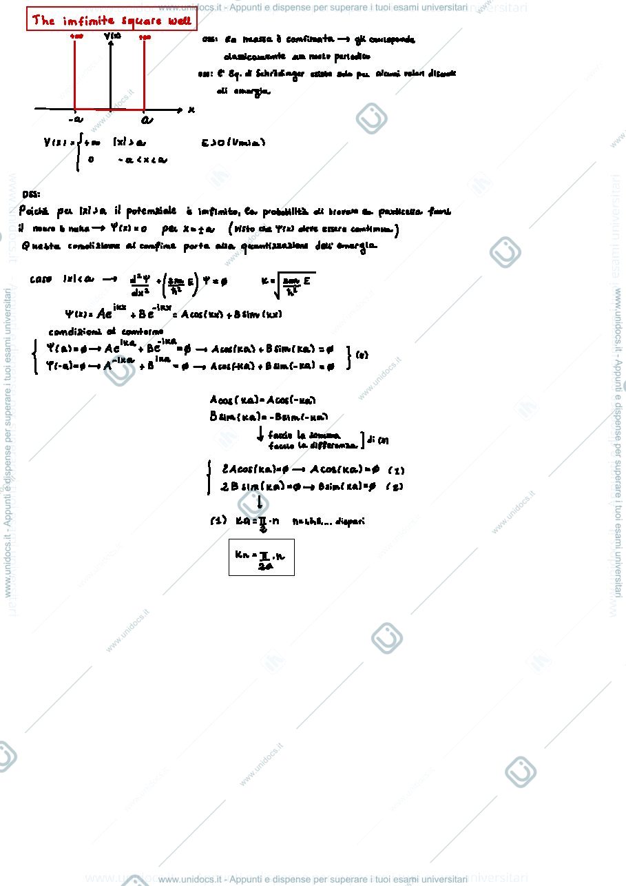 Anteprima pagina 3 — Appunti  Meccanica Quantistica 