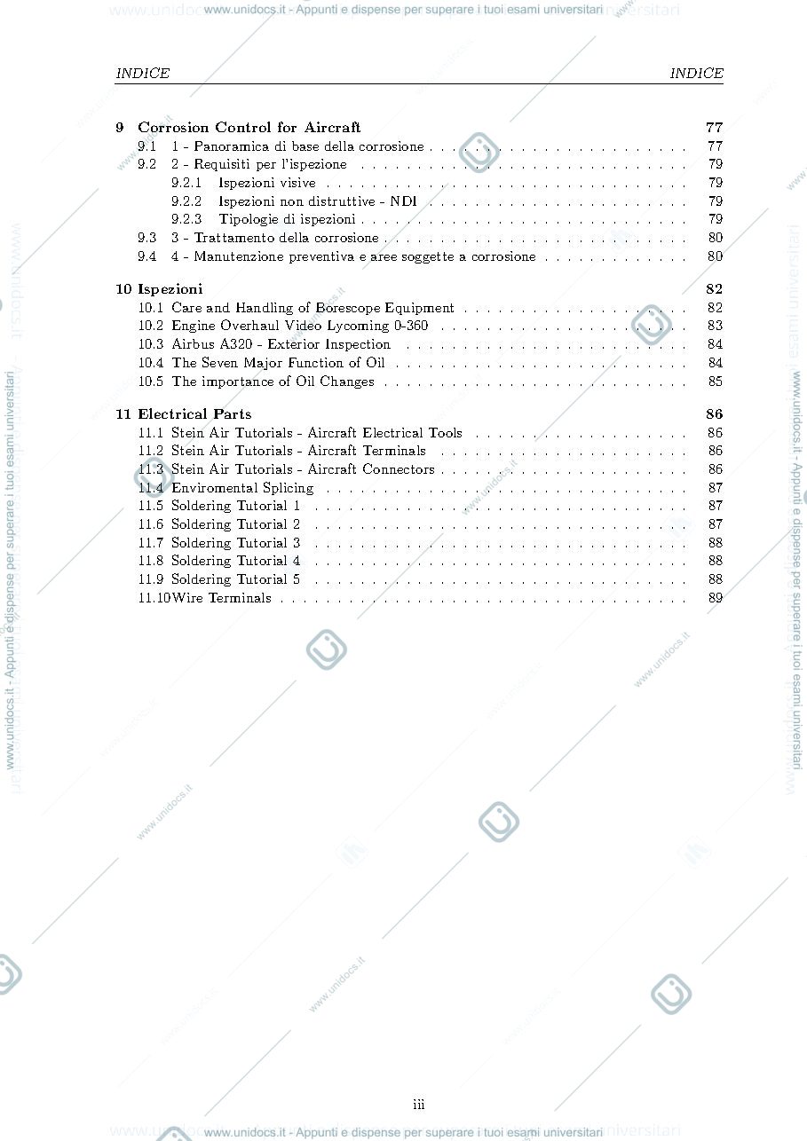 Anteprima pagina 4 — Tecnica delle costruzioni aeronautiche - relazione