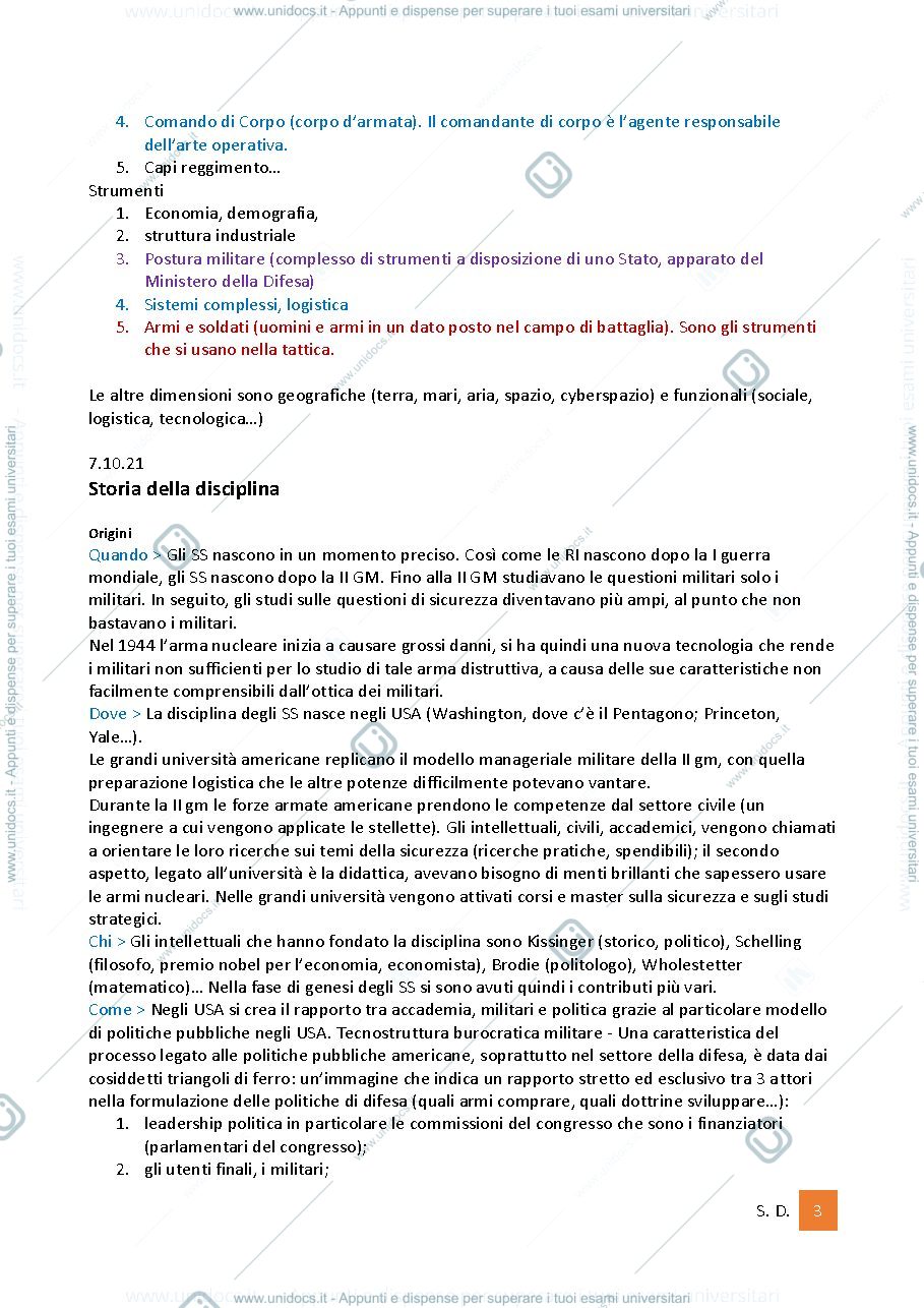 Anteprima pagina 3 — Studi Strategici