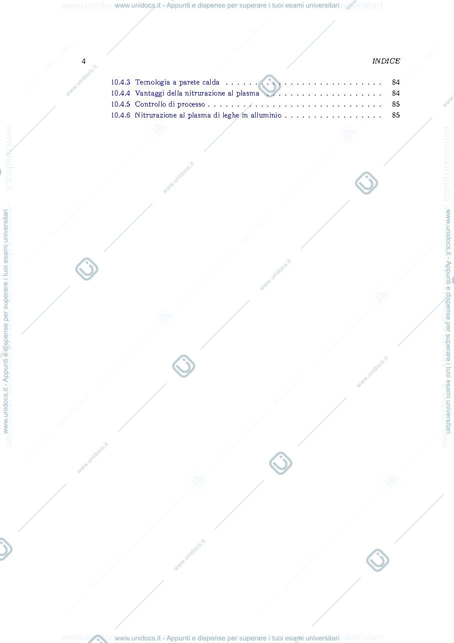 Anteprima pagina 4 — Appunti di Surface technology riscritti al PC
