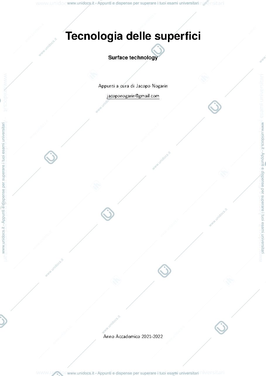 Anteprima pagina 1 — dispensa teorica