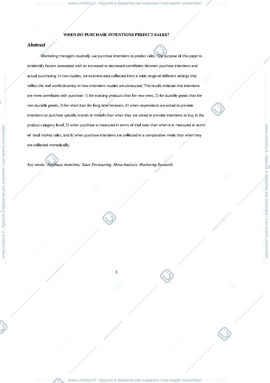 Anteprima pagina 3 — When do purchase intentions predict sales?