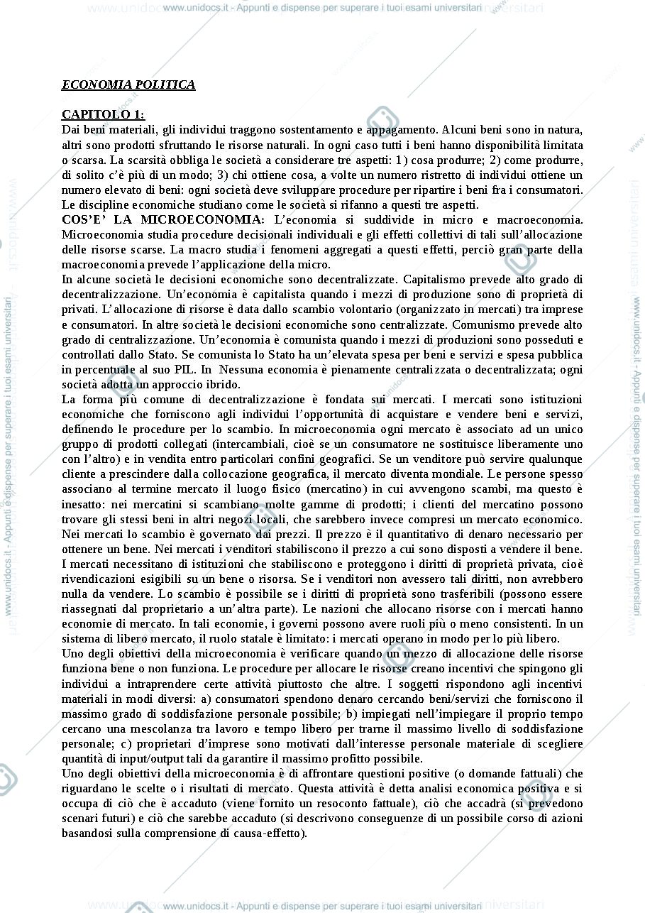 Anteprima pagina 1 — Riassunto McGraw-Hill