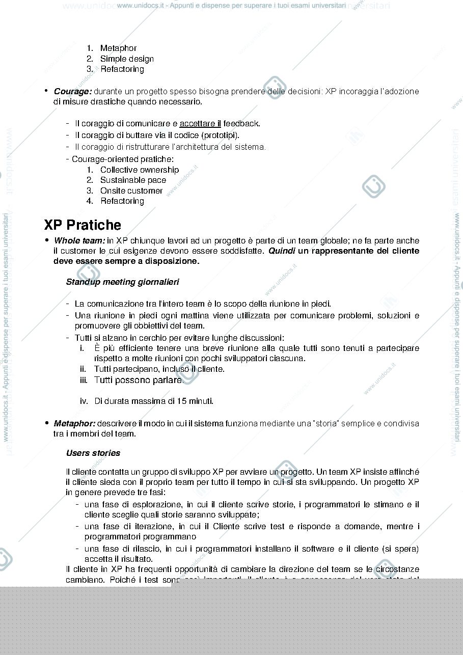 Anteprima pagina 2 — Extreme Programming
