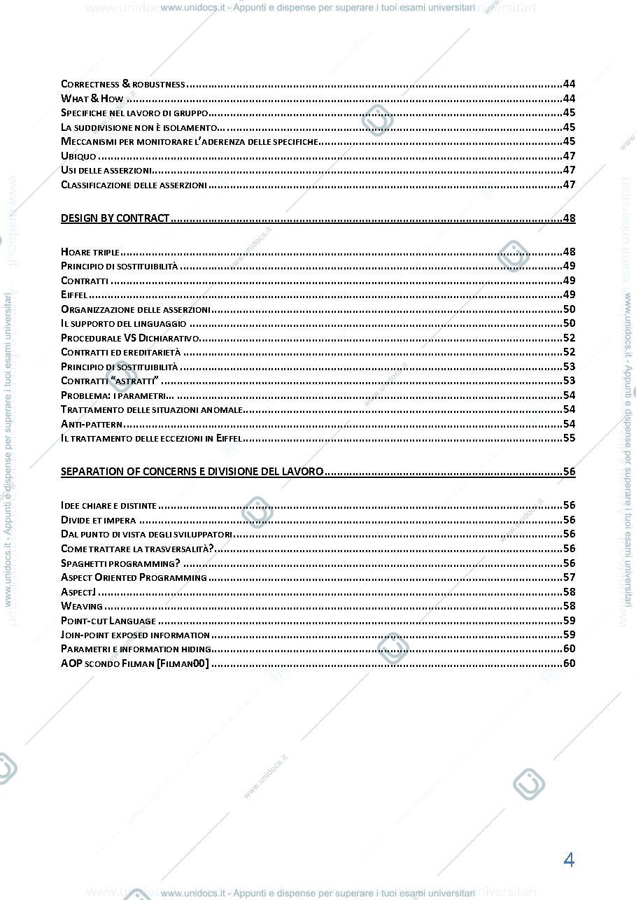 Anteprima pagina 4 — Appunti Lezioni 