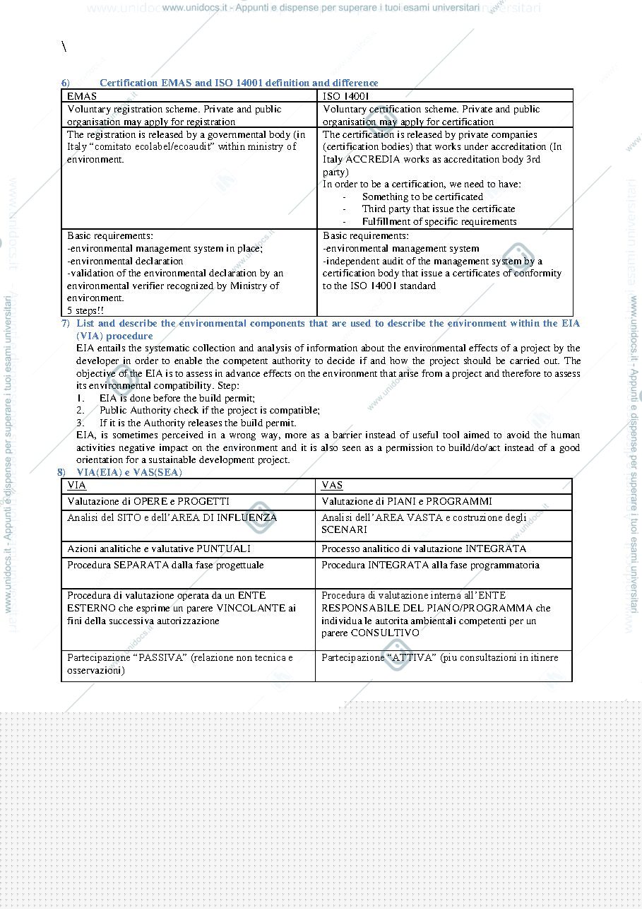 Anteprima pagina 2 — domande esame 