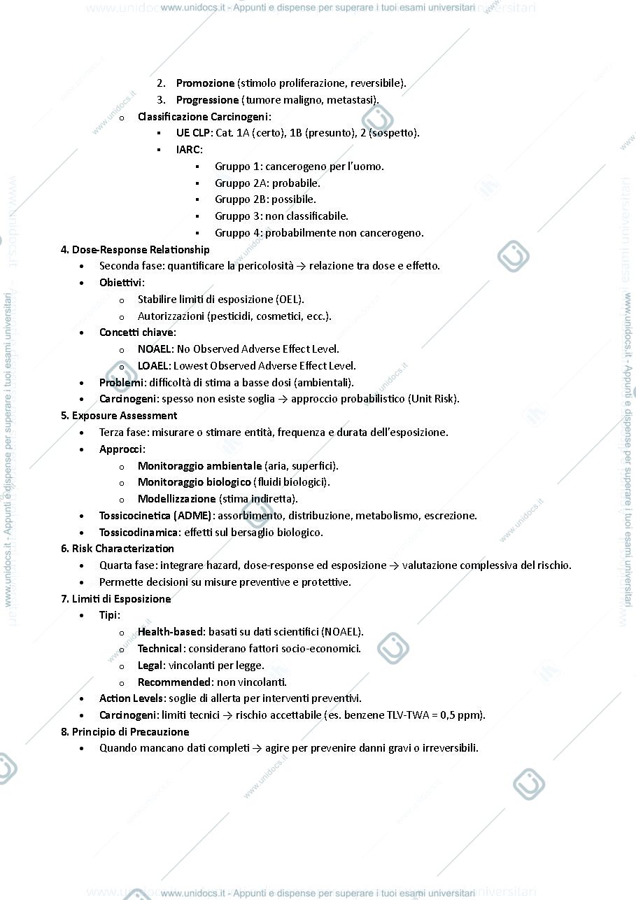 Anteprima pagina 3 — Riassunto Occupational Safety Cattaneo