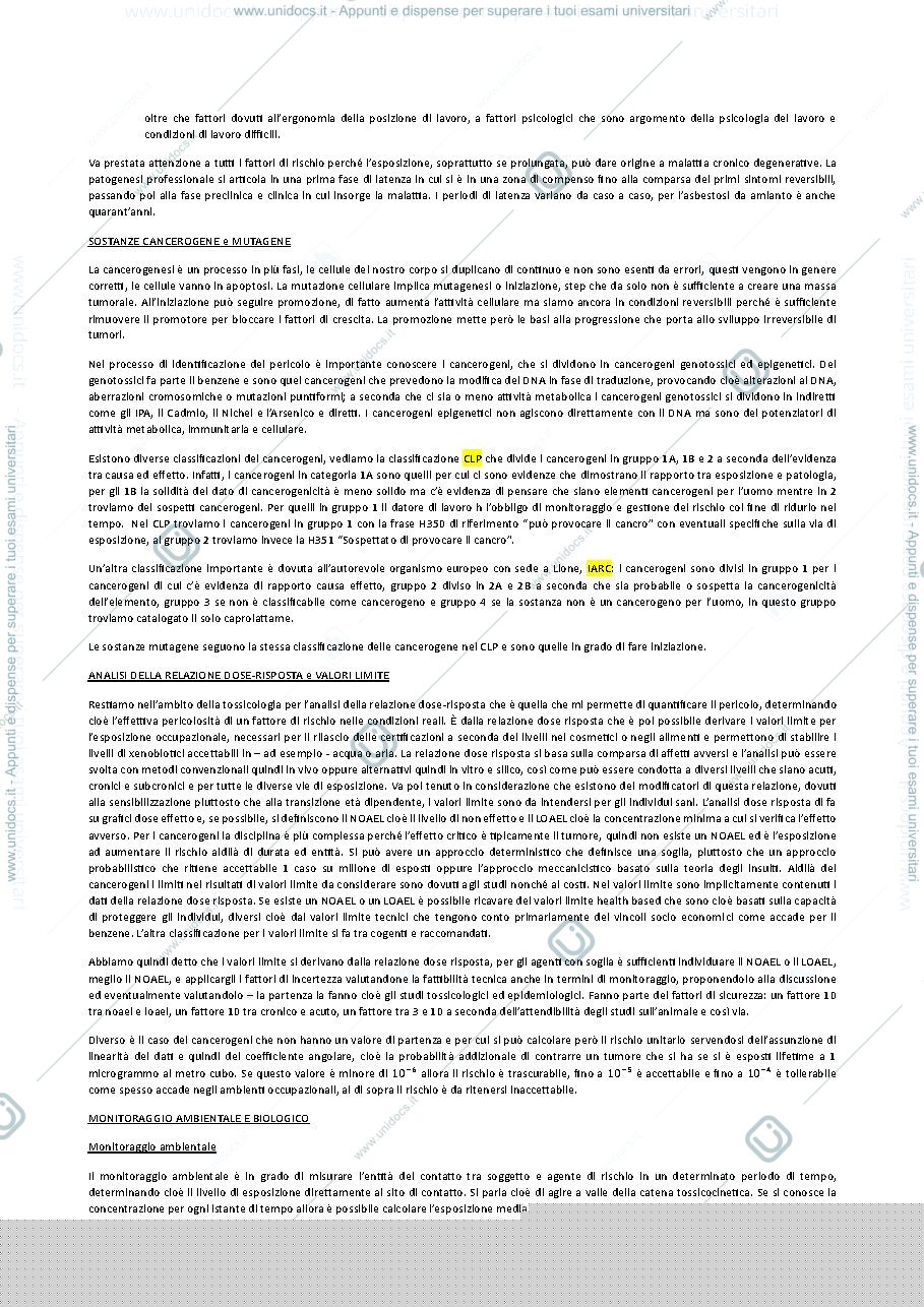 Anteprima pagina 3 — Igiene riassunto 