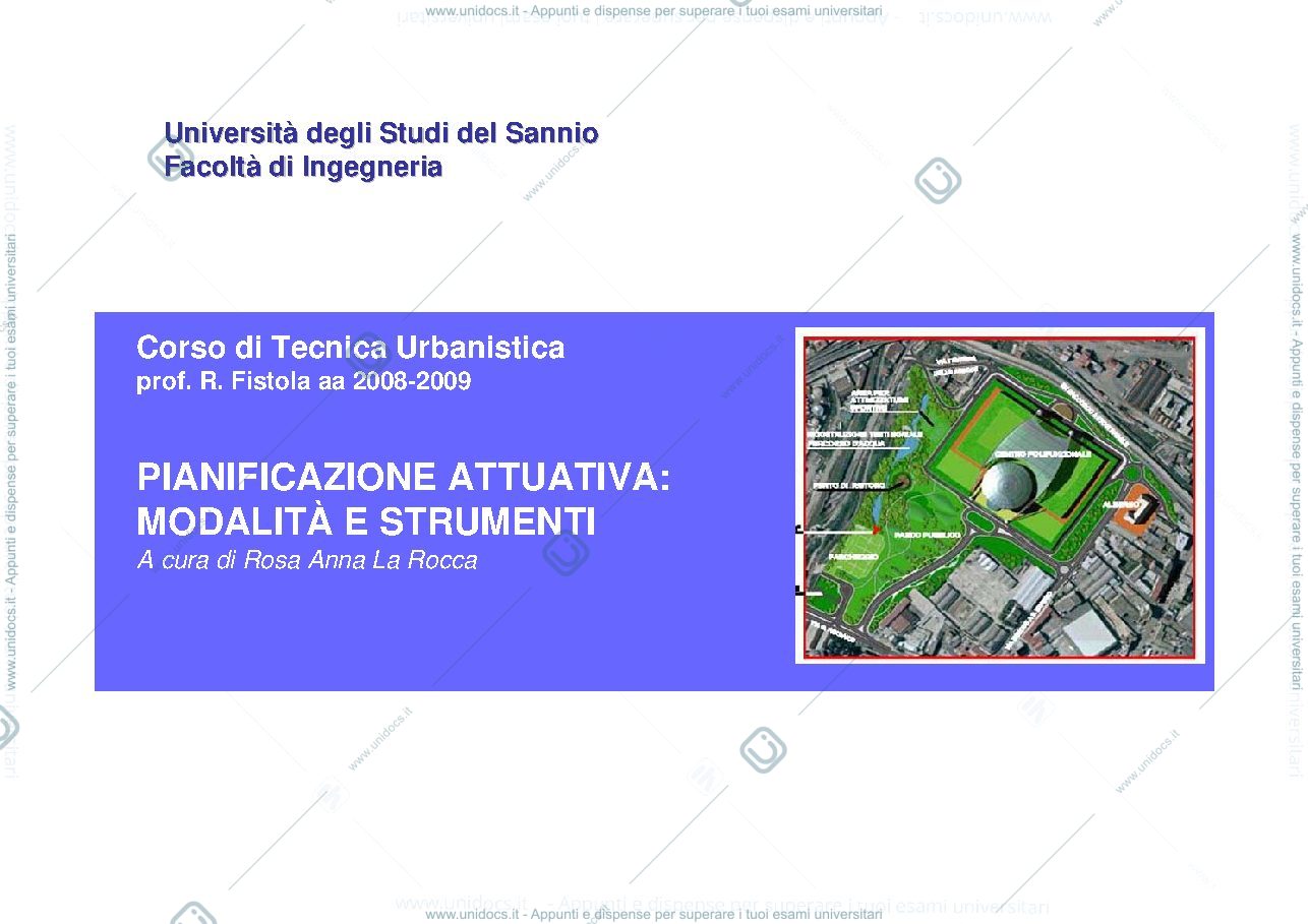 Anteprima pagina 1 — Piani attuativi