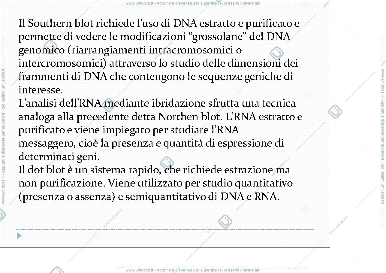 Anteprima pagina 3 — biologia molecolare