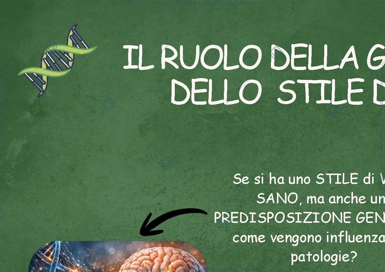 Anteprima pagina 2 — Stile di vita e genetica