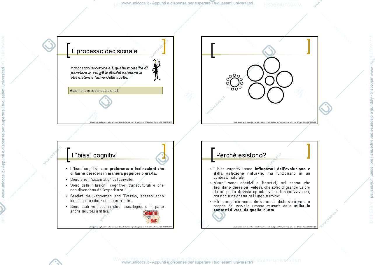 Anteprima pagina 1 — bias cognitivi