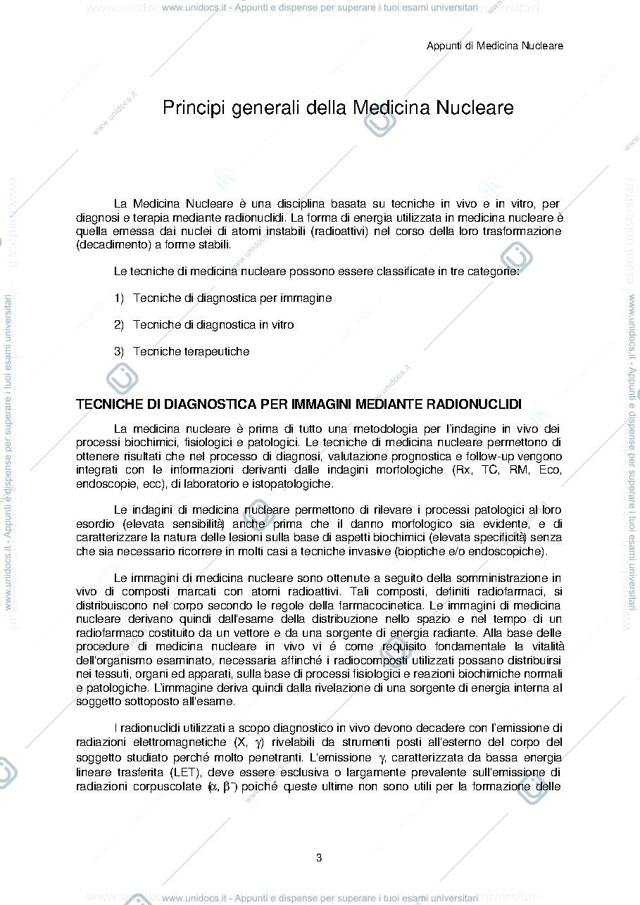 Anteprima pagina 4 — Appunti di medicina nucleare