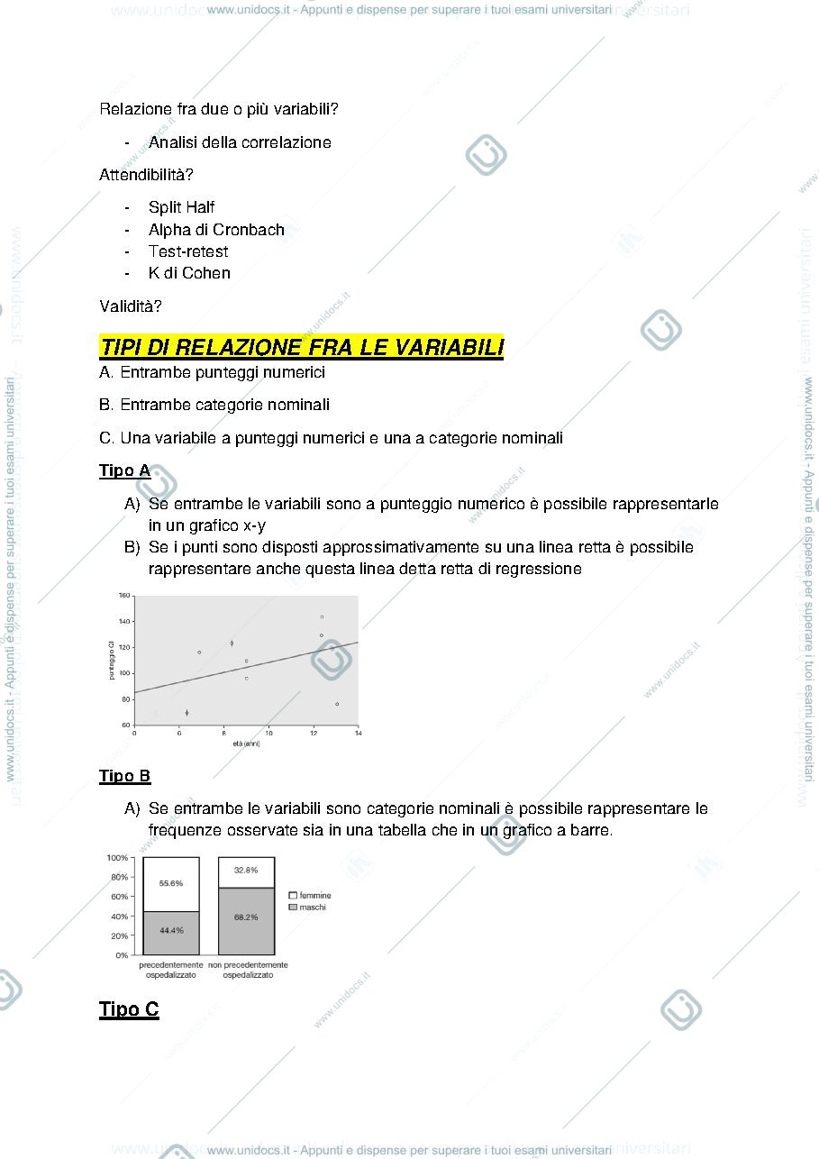Anteprima pagina 4 — Tecniche psicometriche e di analisi dei dati modulo 2