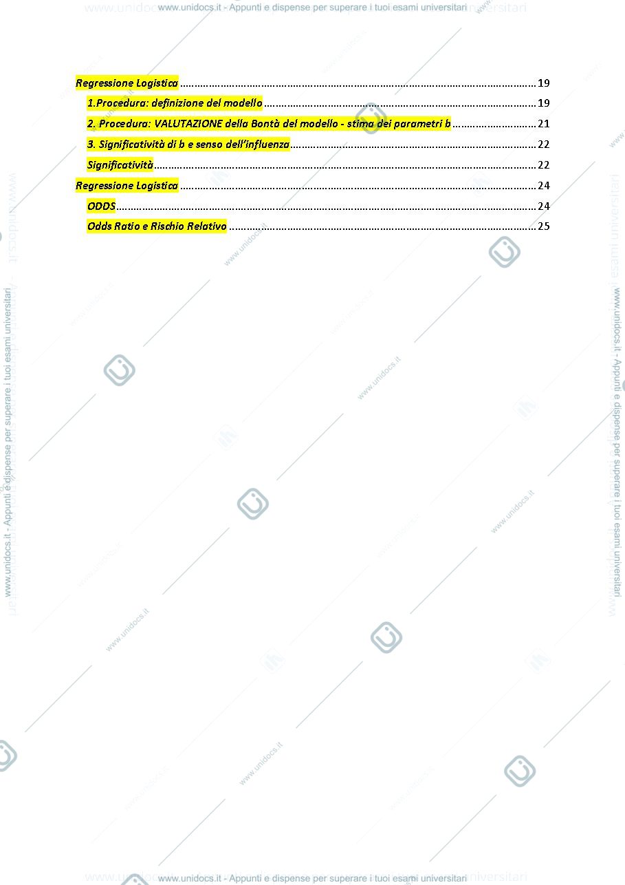 Anteprima pagina 2 — Gli appunti di tecniche psicometriche e di analisi dei dati modulo 1