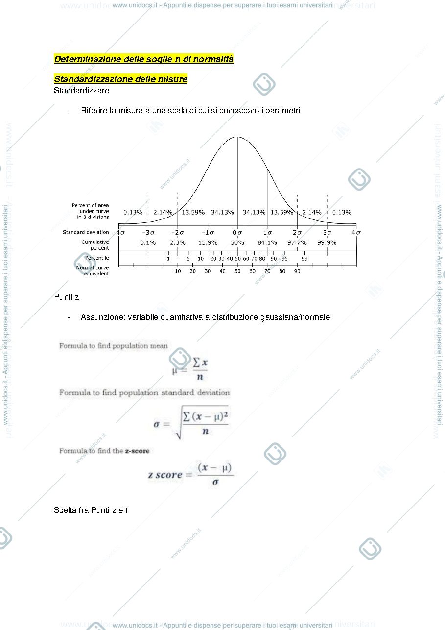 Anteprima pagina 3 — Gli appunti di tecniche psicometriche e di analisi dei dati modulo 1