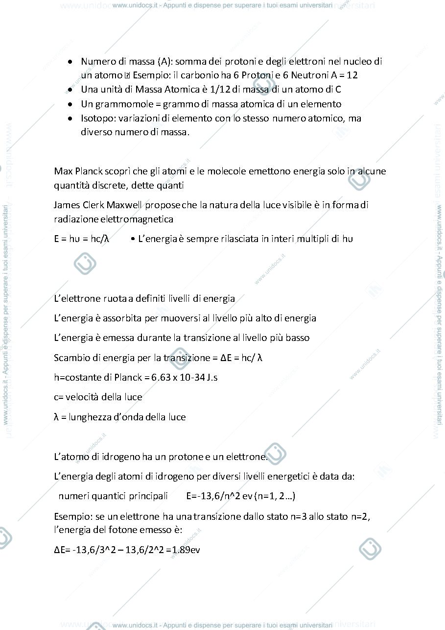 Anteprima pagina 2 — Proprietà dei materiali