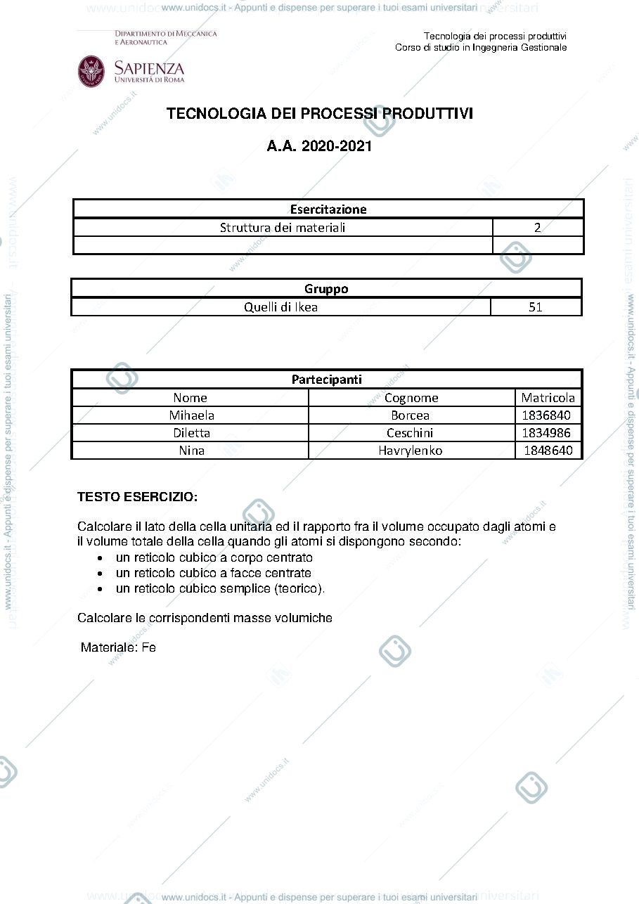 Anteprima pagina 1 — Esercitazione 2 tpp