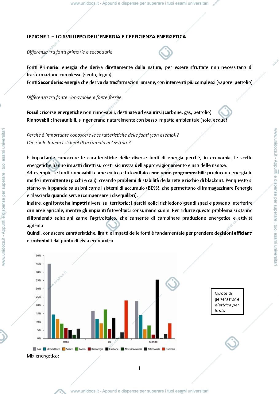 Anteprima pagina 1 — Dispensa completa Tecnologie e diritto dei mercati - Guido Reggiani - ECOAZ