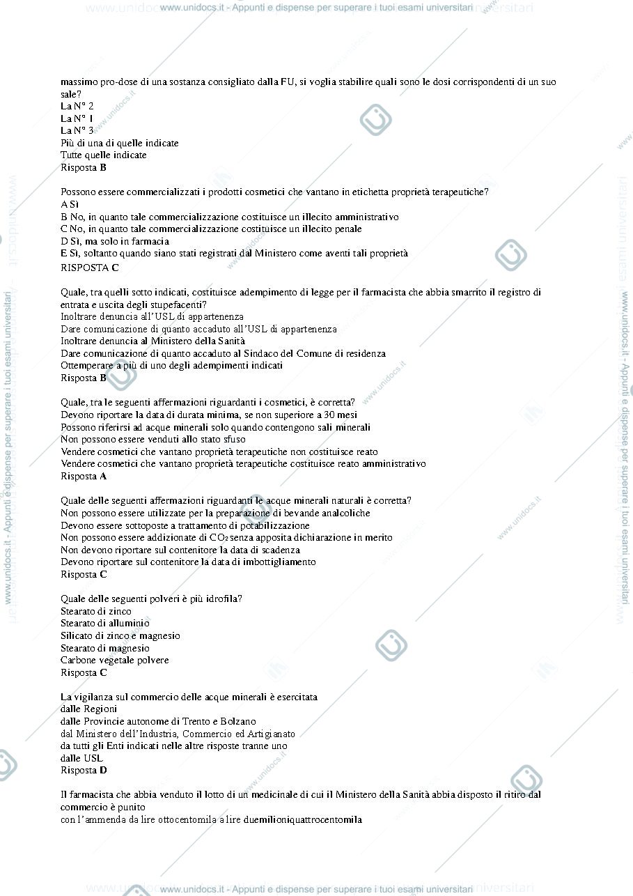 Anteprima pagina 2 — domande legislazione