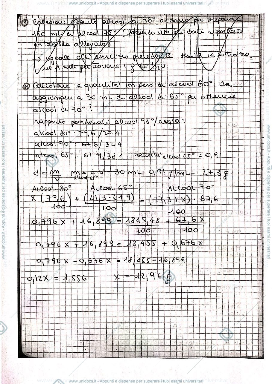Anteprima pagina 4 — Esercizi di tecnologia farmaceutica 