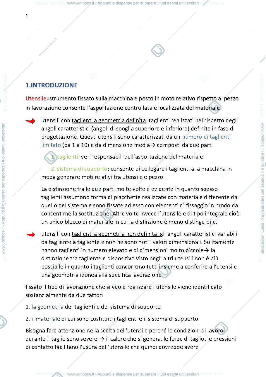 Anteprima pagina 1 — tecnologia meccanica b