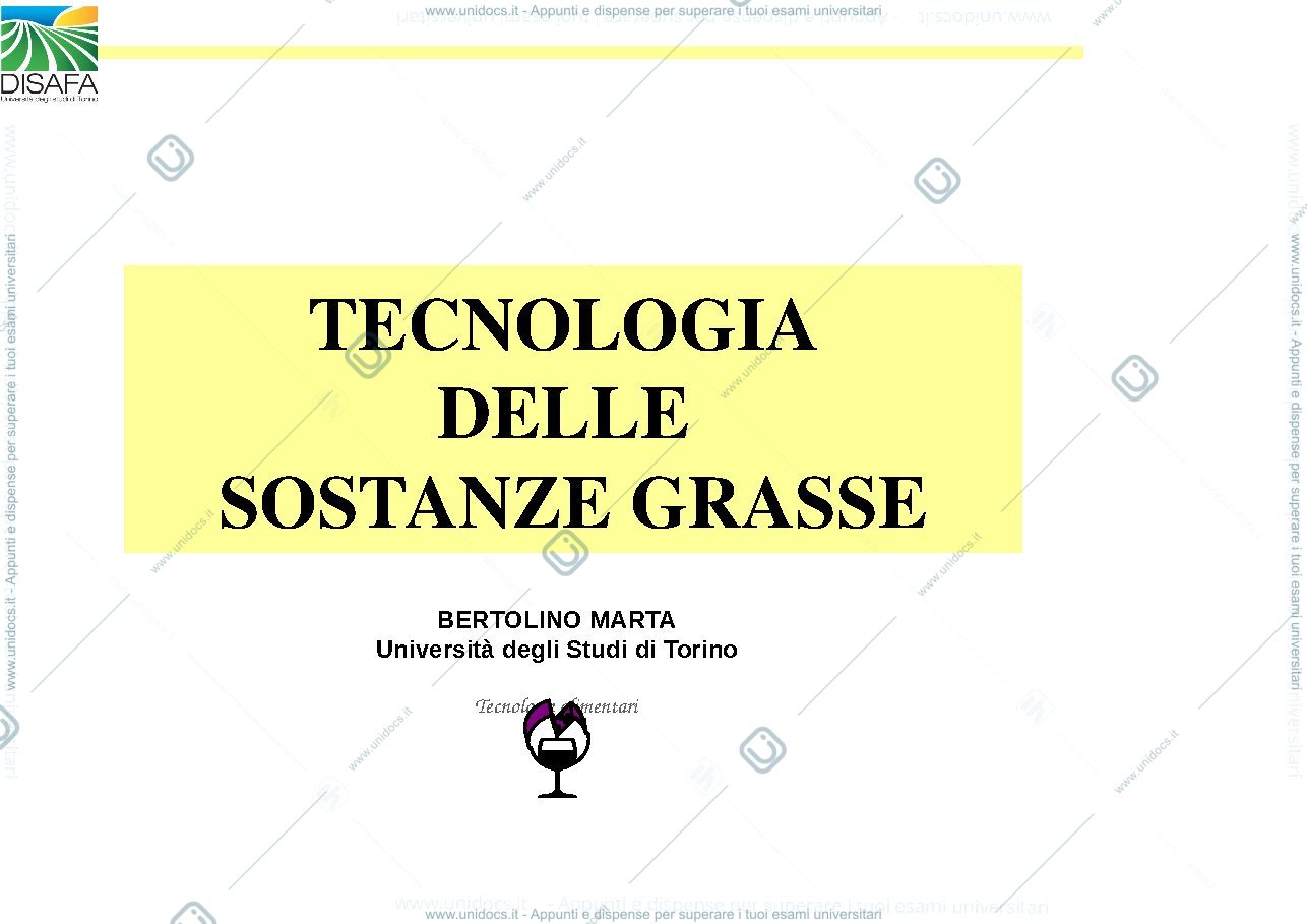 Anteprima pagina 1 — tecnologia alimentari 2