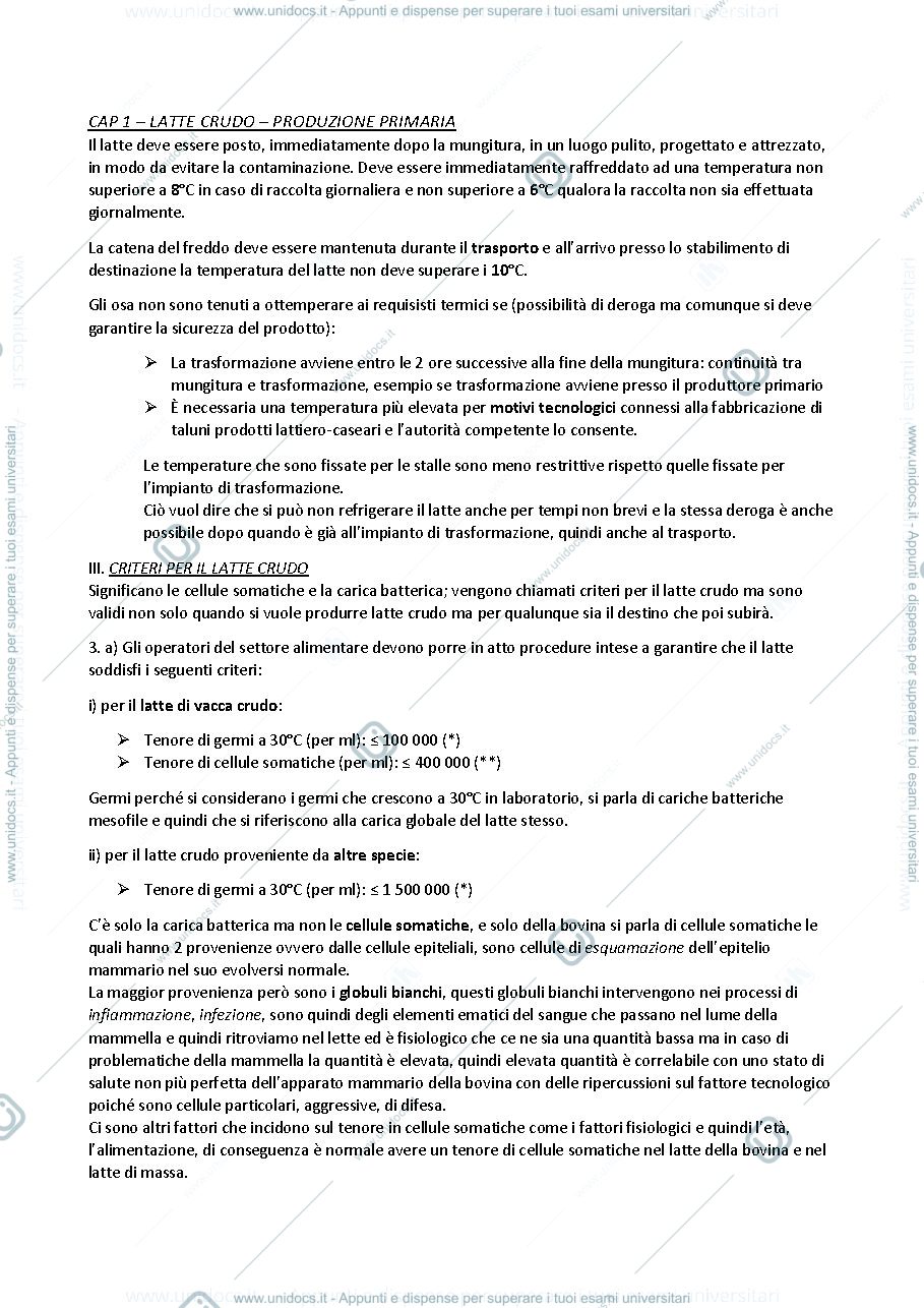 Anteprima pagina 2 — Tecnologie alimentari dei prodotti di origine animale