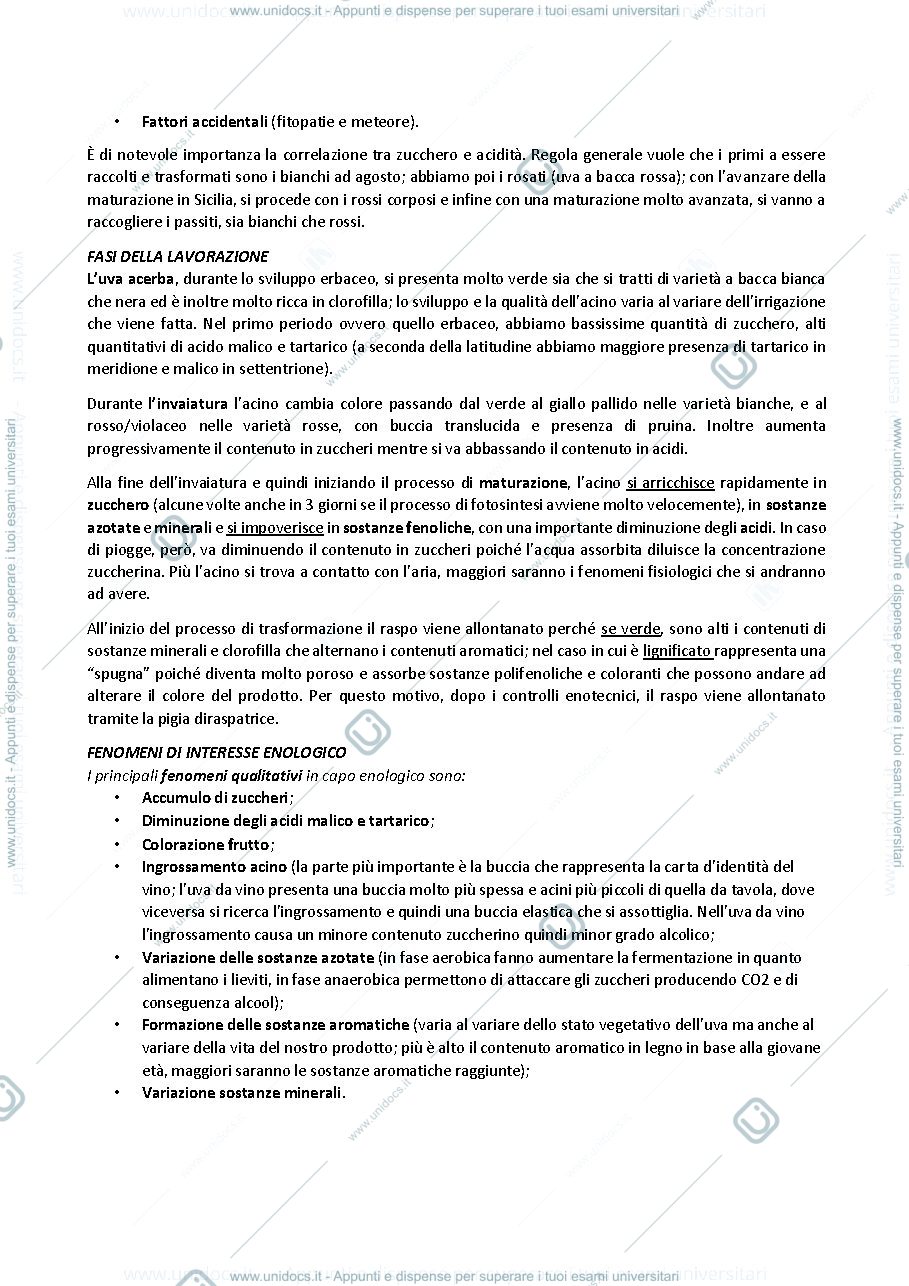 Anteprima pagina 3 — Appunti tecnologie alimentari