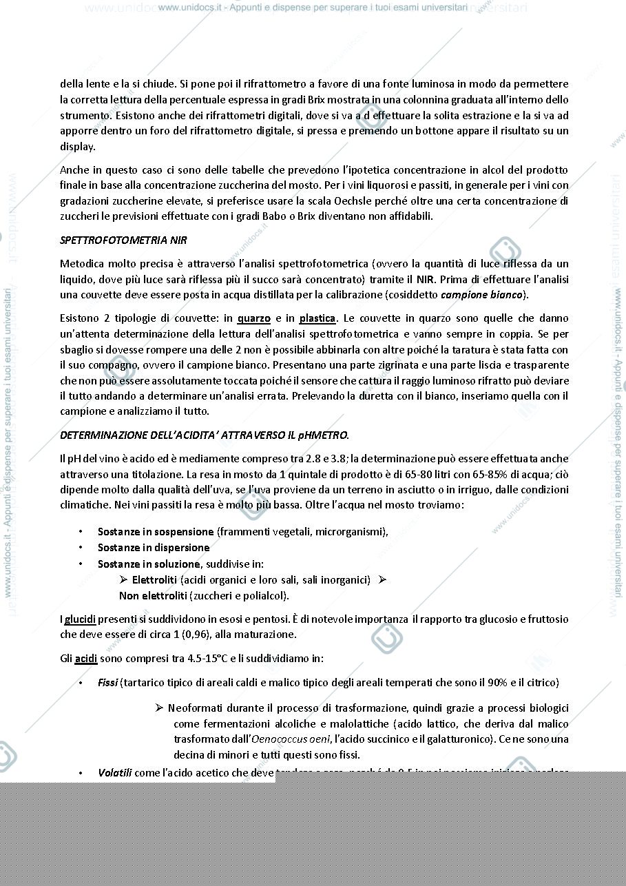 Anteprima pagina 5 — Appunti tecnologie alimentari