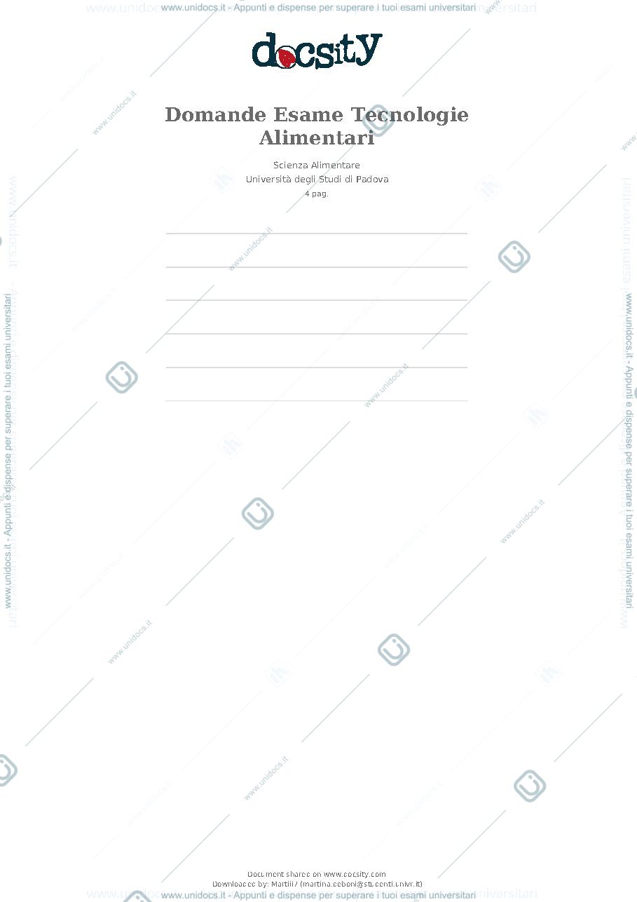 Anteprima pagina 1 — domande esame Pasini