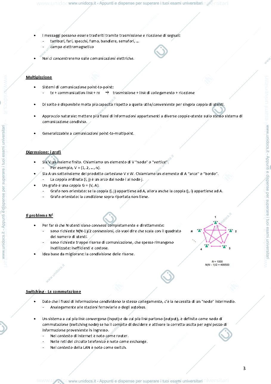Anteprima pagina 3 — tlc appunti