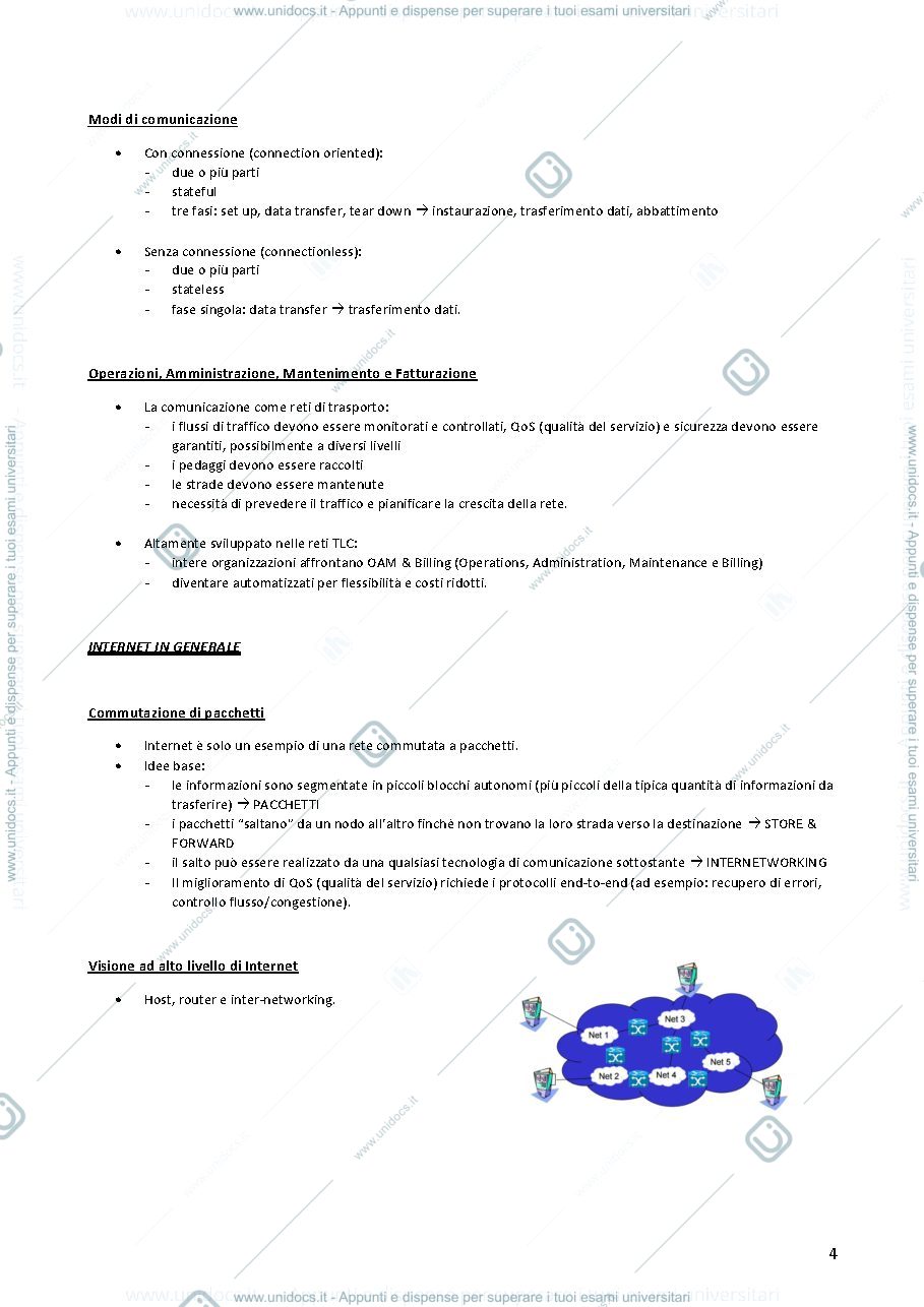 Anteprima pagina 4 — tlc appunti