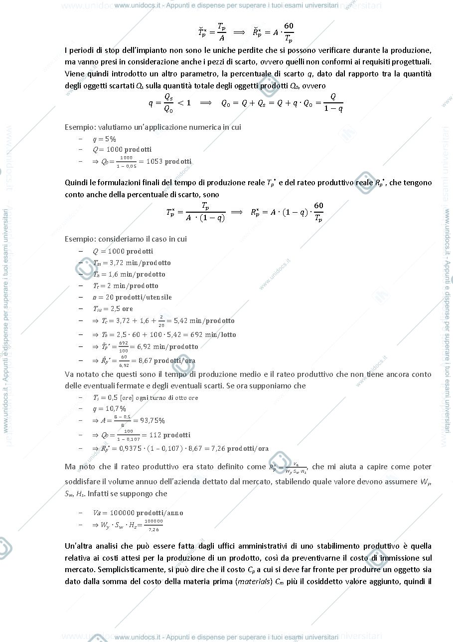 Anteprima pagina 5 — Appunti Tecnologie di produzione