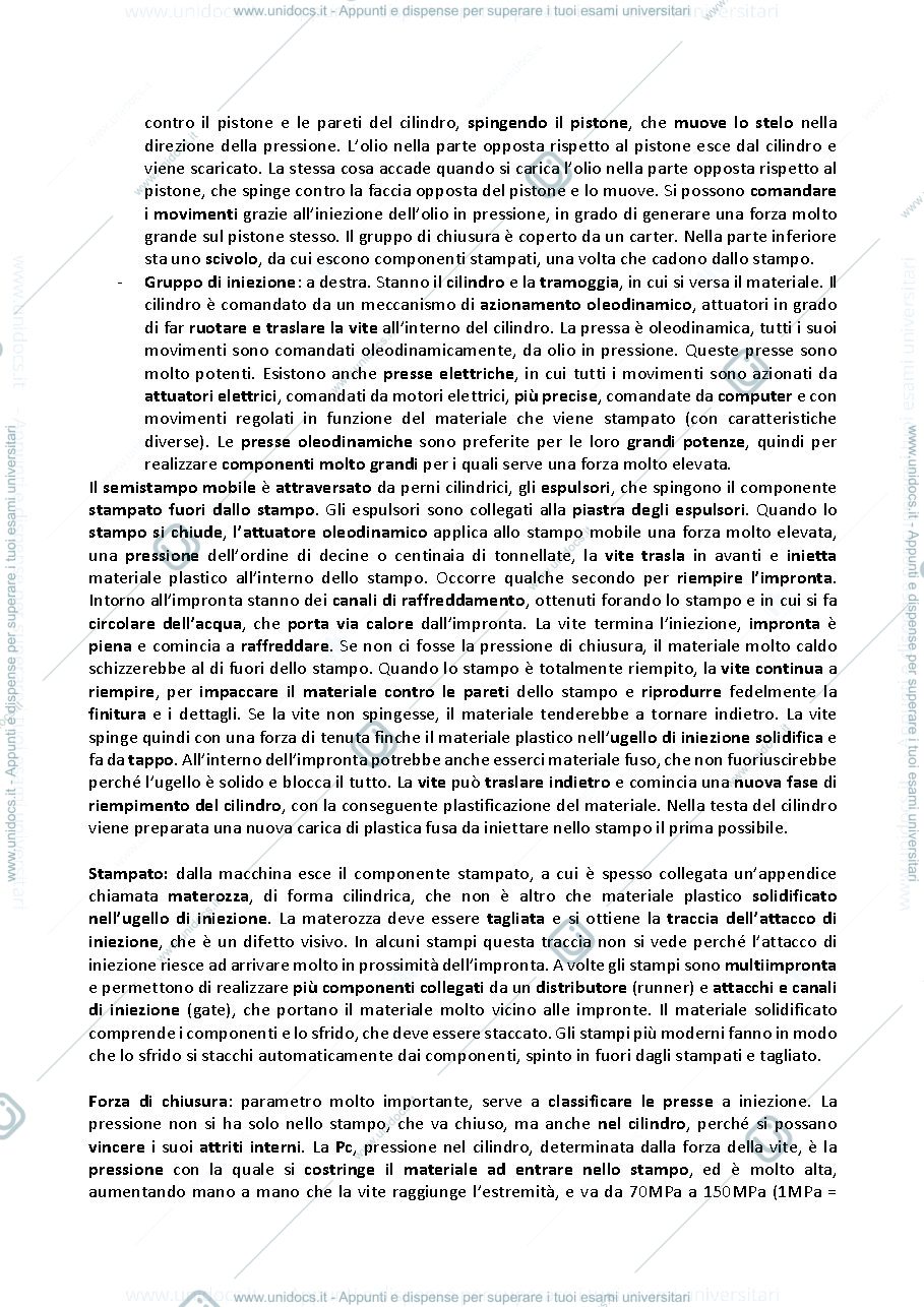Anteprima pagina 5 — Appunti Integrali con esempi di esercitazioni d'esame, corso di Tecnologie di Produzione.