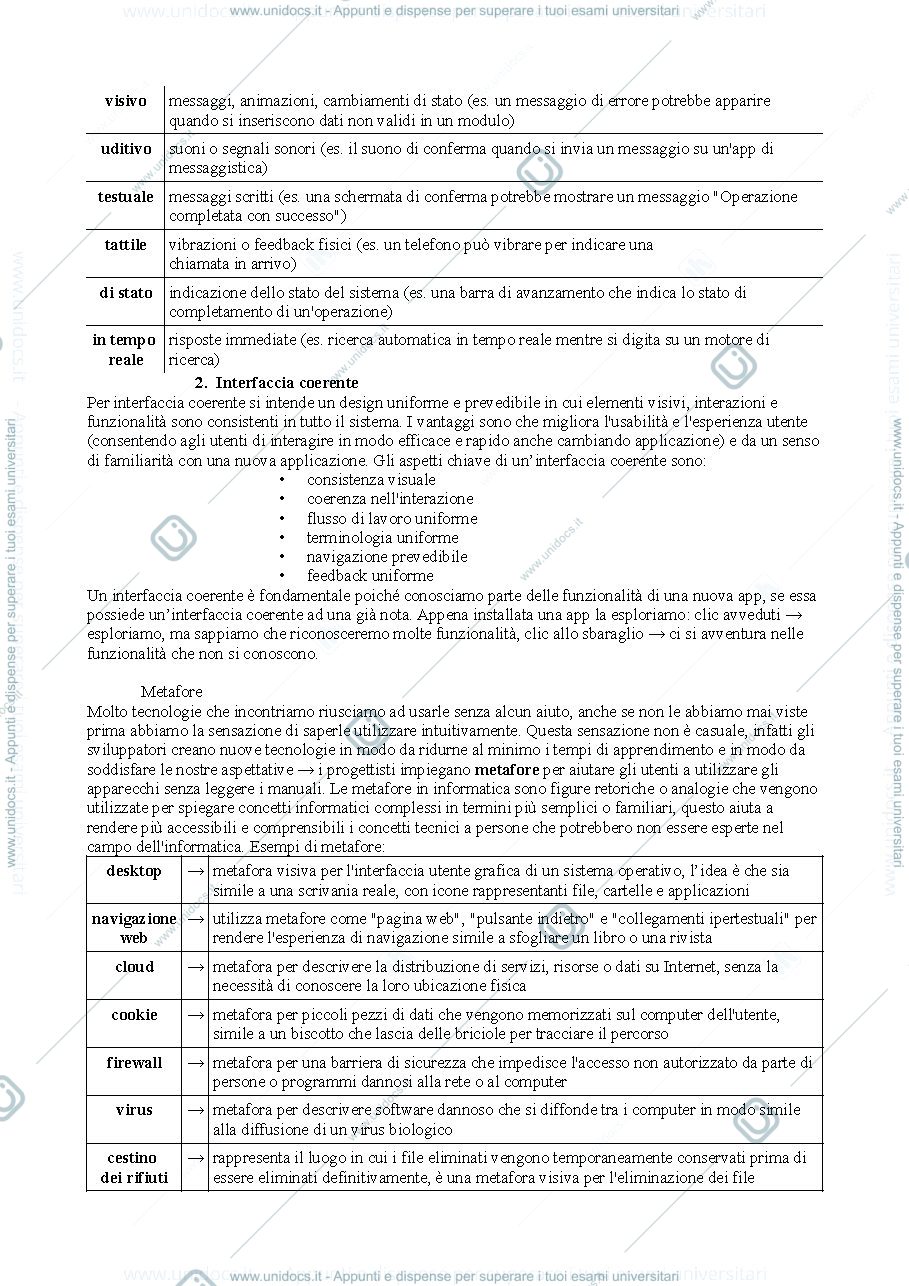 Anteprima pagina 3 — Appunti completi per esame scritto informatica