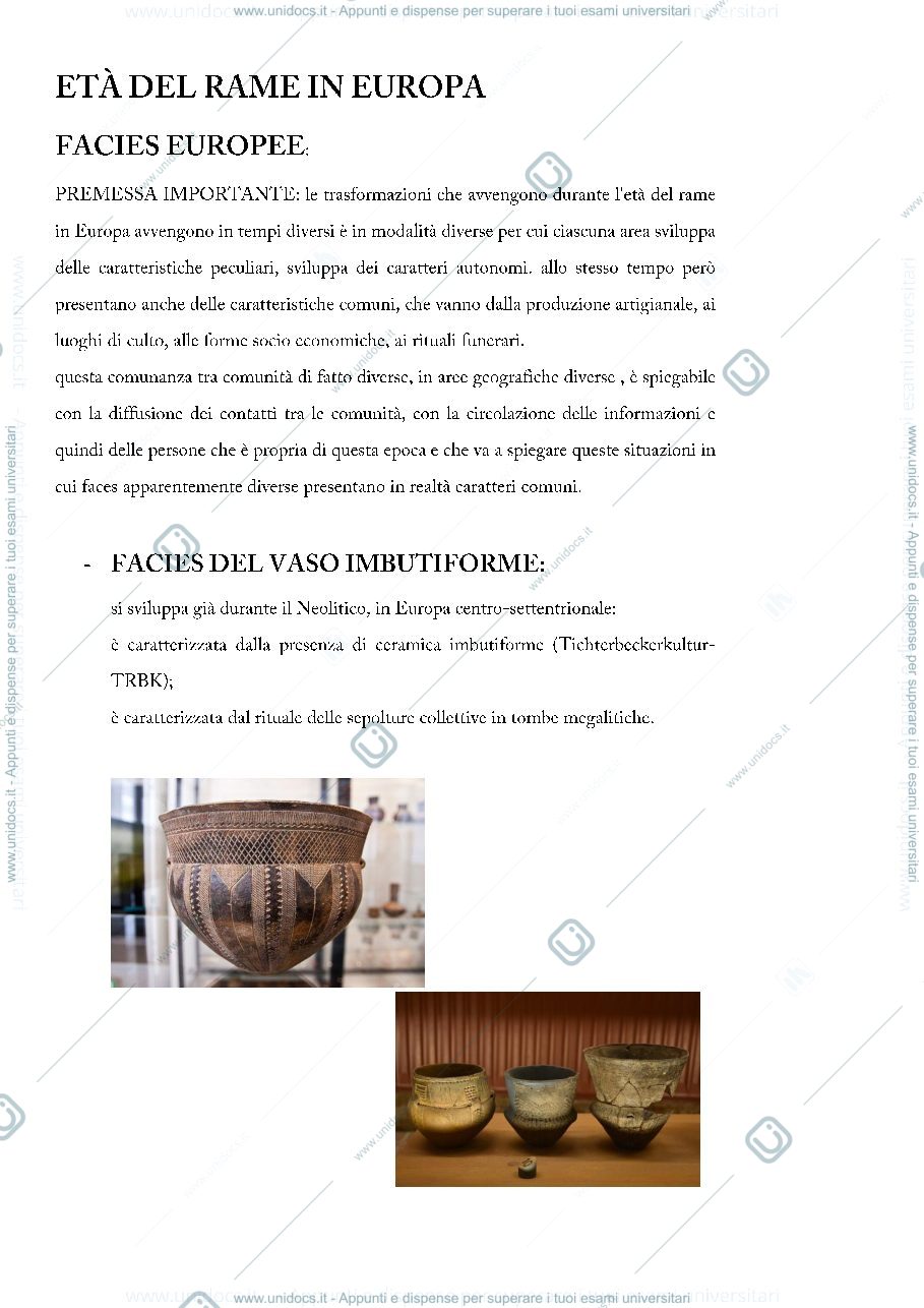 Anteprima pagina 1 — età del bronzo antico-recente
