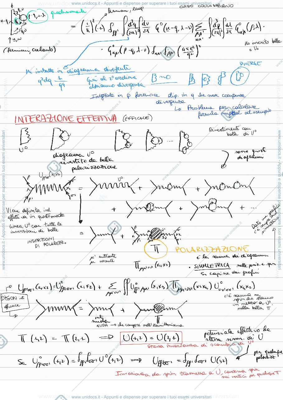 Anteprima pagina 2 — Interazioni effettive e polarizzazione