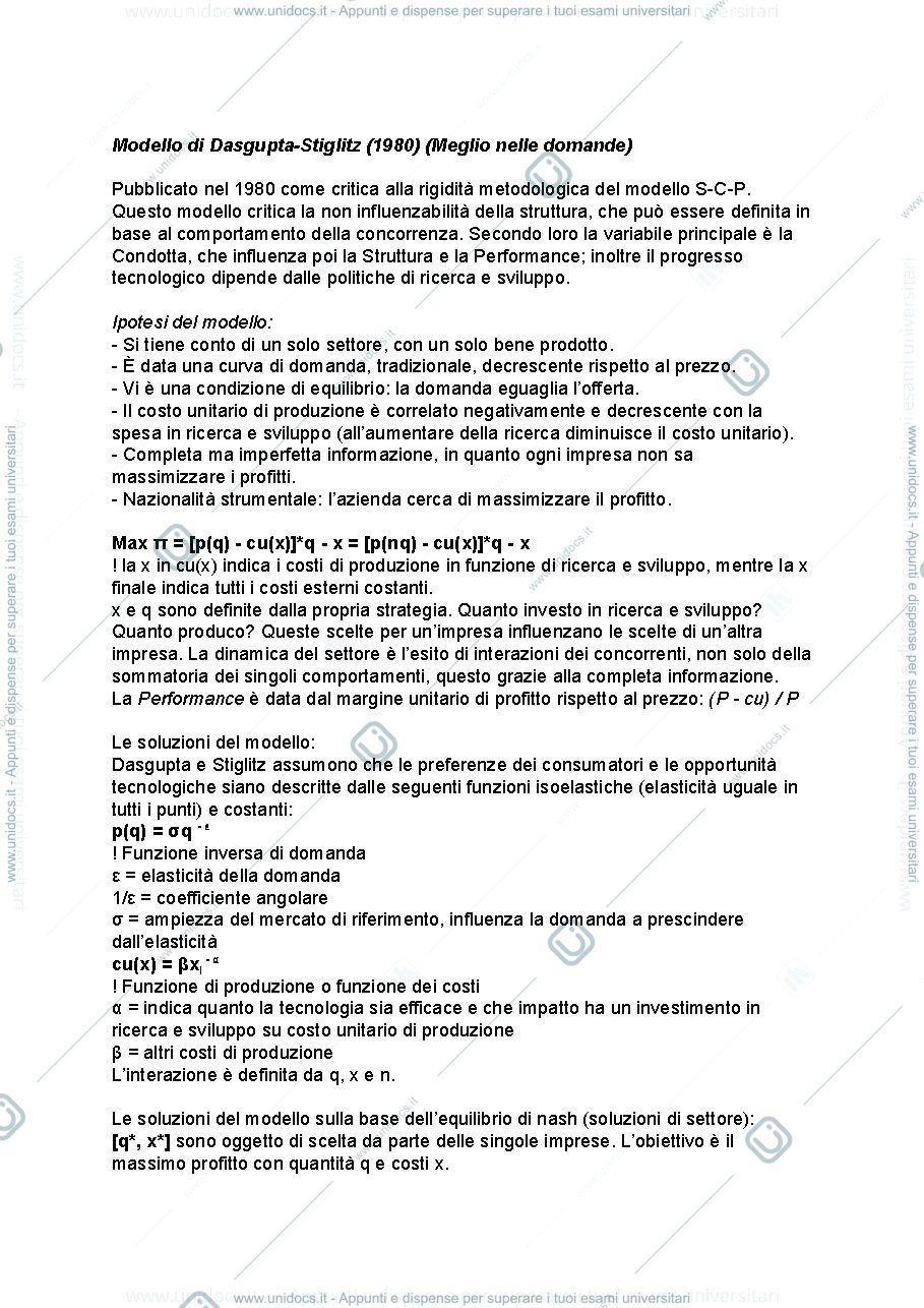Anteprima pagina 4 — Appunti teoria dell'impresa