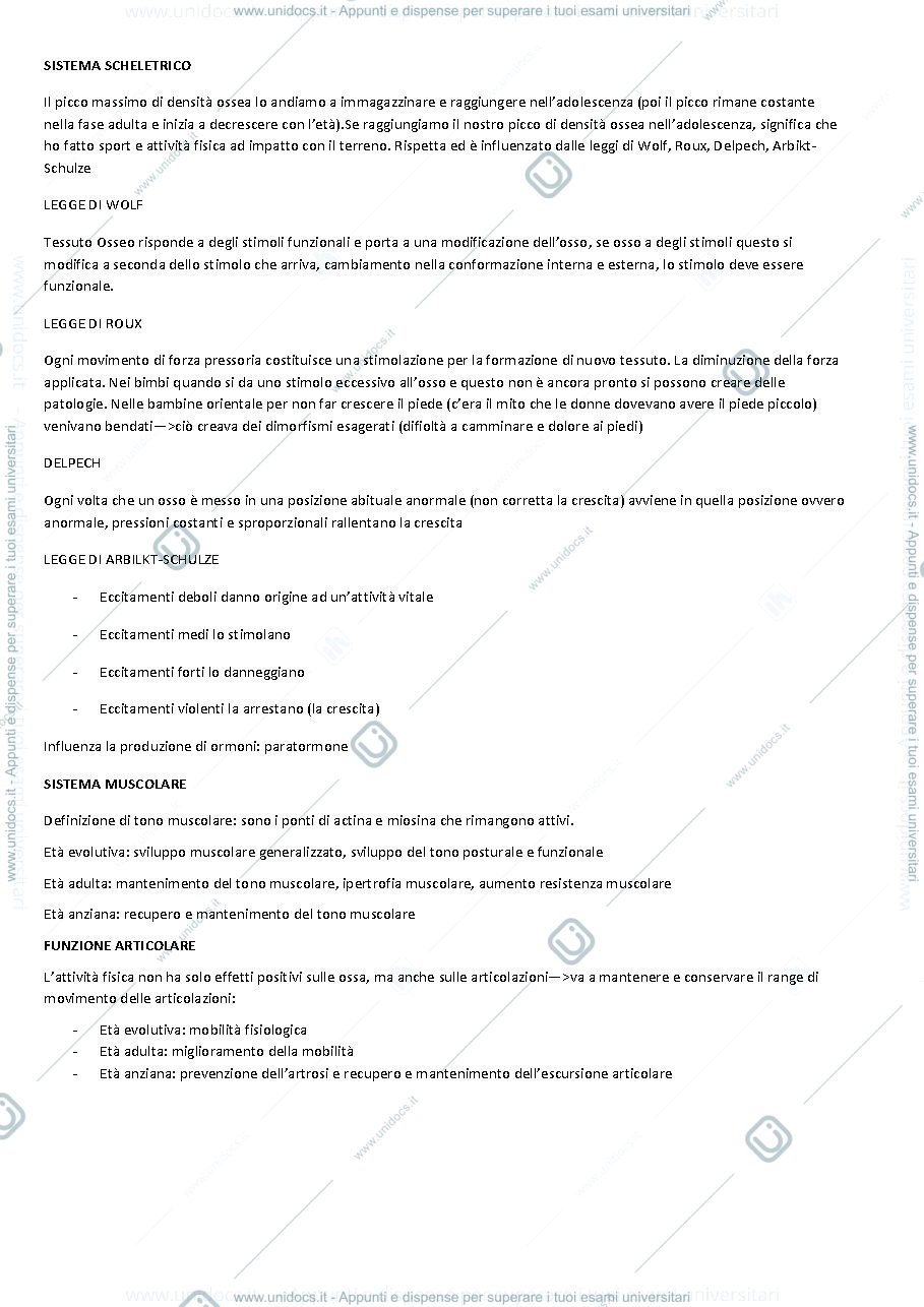 Anteprima pagina 3 — appunto per idoneità t.m.m.u