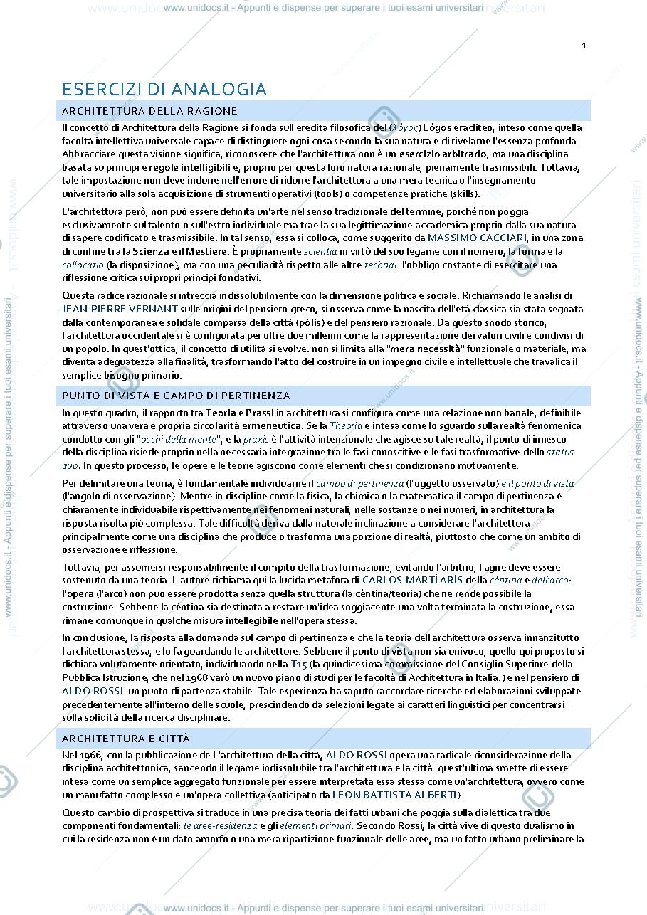 Anteprima pagina 1 — esercizi di analogia