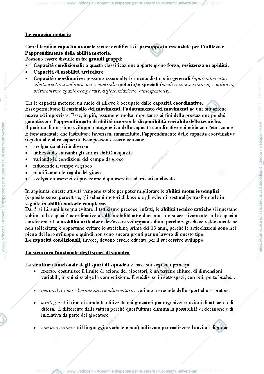 Anteprima pagina 2 — Appunti Basket, Mondoni 