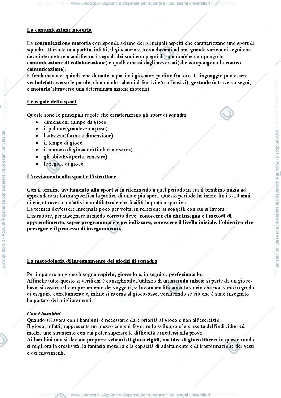Anteprima pagina 4 — Appunti Basket, Mondoni 