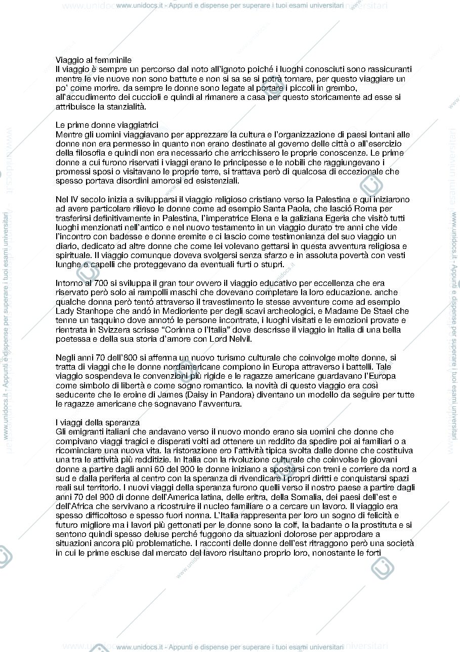 Anteprima pagina 1 — Viaggio al femminile