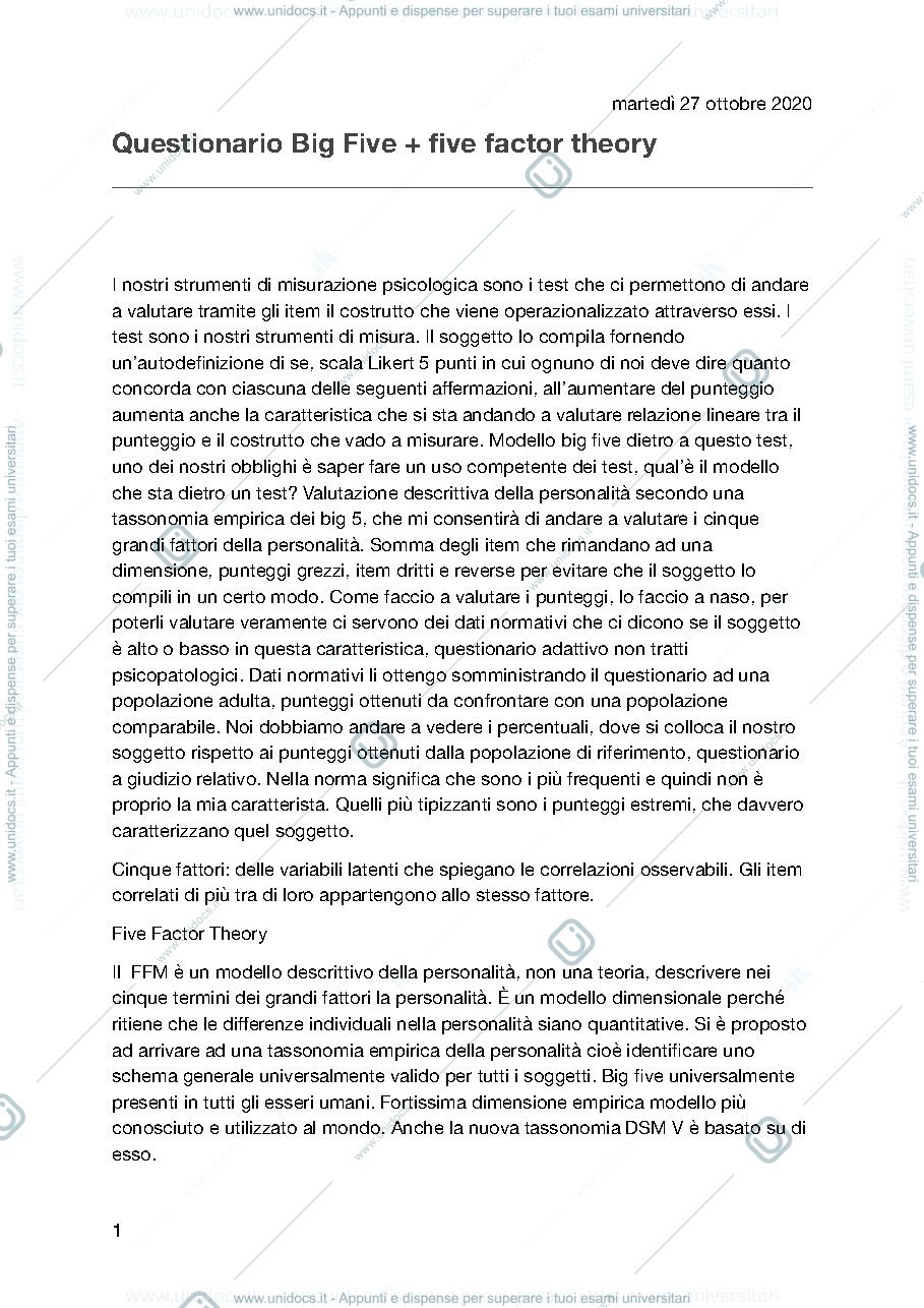 Anteprima pagina 1 — Lezione 3