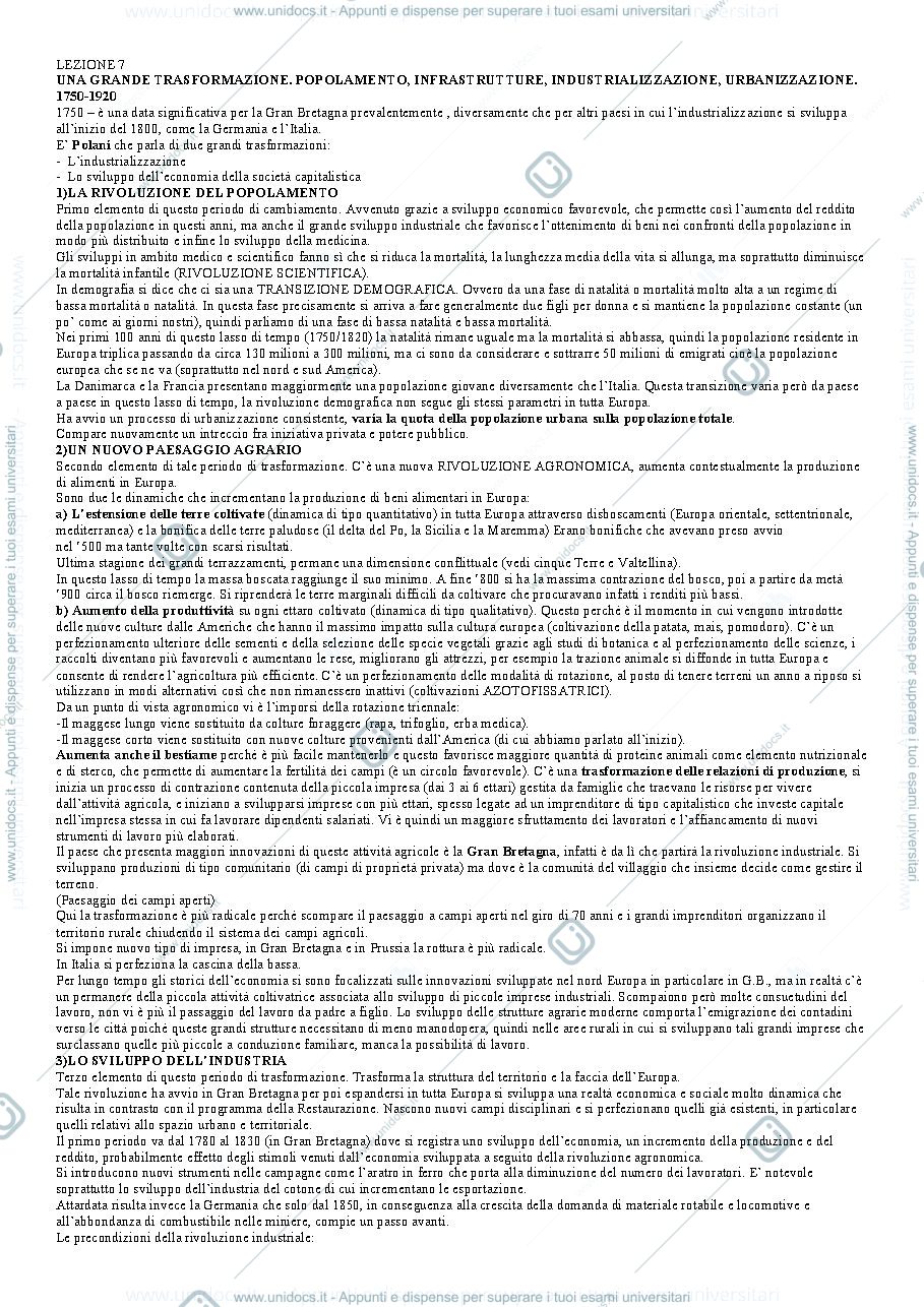 Anteprima pagina 1 — Lanzani, appunti di Teorie della pianificazione
