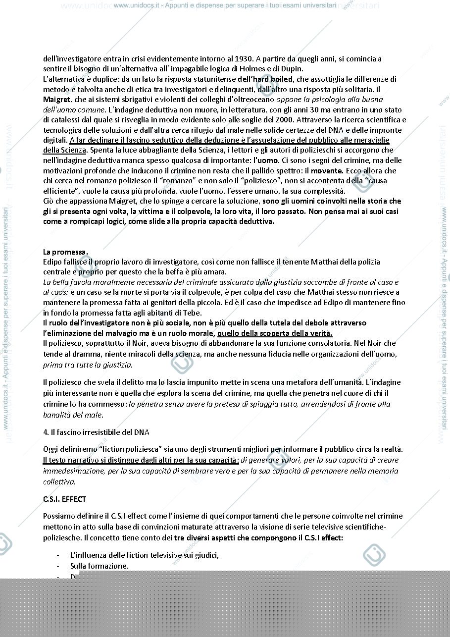 Anteprima pagina 3 — Riassunto libri Teorie e tecniche delle scritture