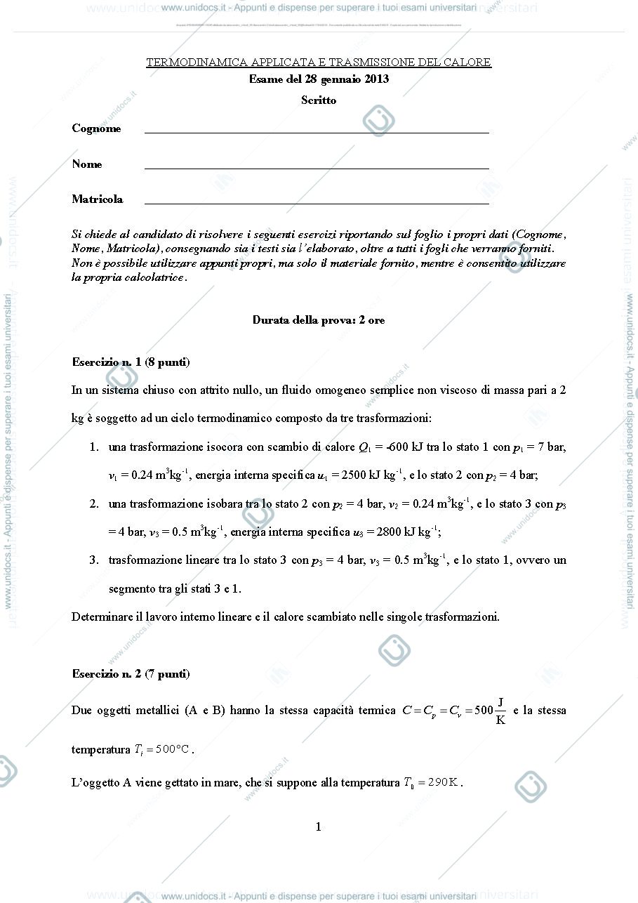 Anteprima pagina 1 — raccolta temi esame 