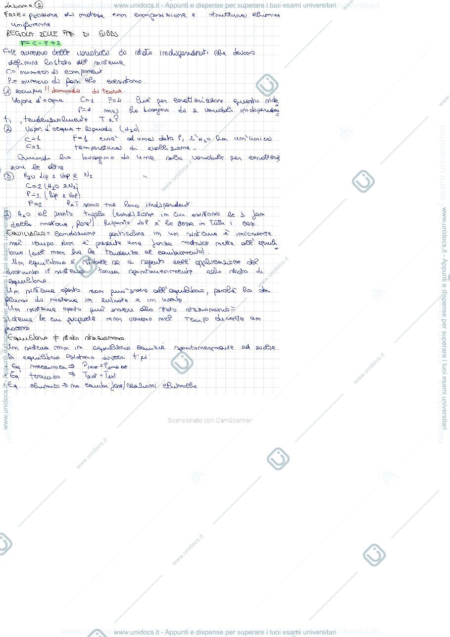 Anteprima pagina 3 — Termodinamica appunti di lezione 