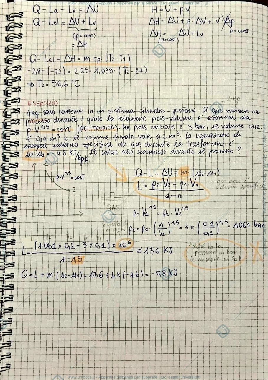 Anteprima pagina 4 — Esercizi termofisica 